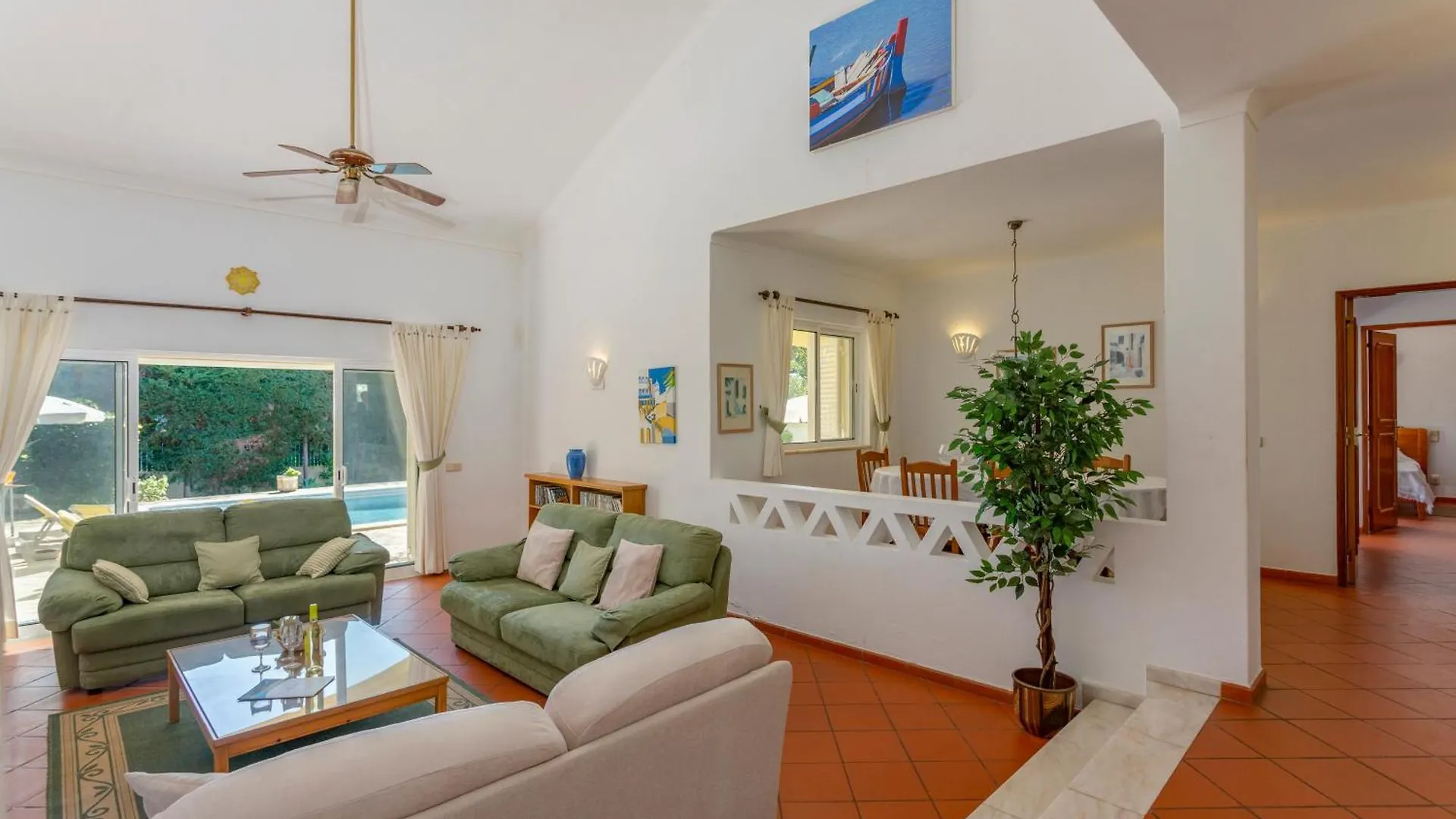 Beach Villa Casa De Amanha 450 Mts To The Beach With Beautiful Garden And Heated Saltwater Pool Albufeira