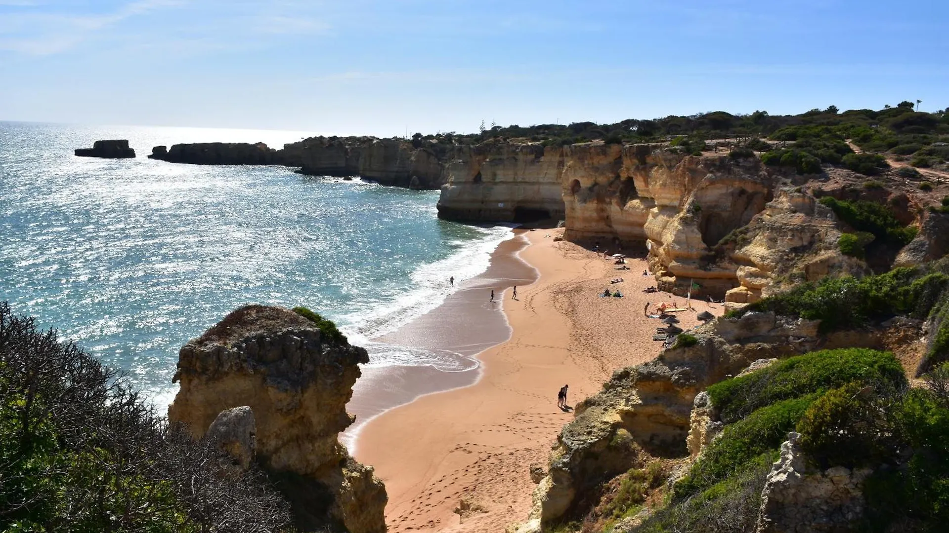 Beach Villa Casa De Amanha 450 Mts To The Beach With Beautiful Garden And Heated Saltwater Pool Albufeira