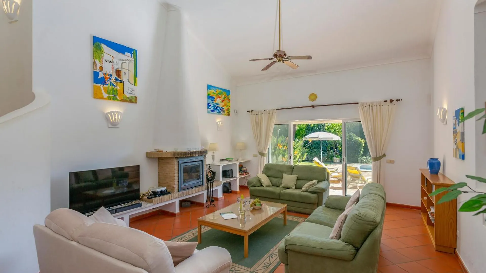 Beach Villa Casa De Amanha 450 Mts To The Beach With Beautiful Garden And Heated Saltwater Pool Albufeira